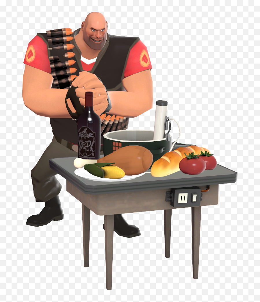 Gabe Newell Png - Tf2 Heavy Table Taunt,Gabe Newell Png
