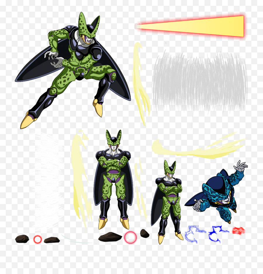 Dokkan Assets But Merry - Perfect Cell Dokkan Assets Png,Perfect Cell Png
