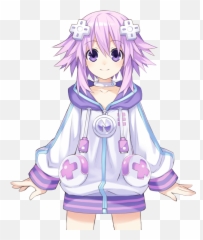 Neptune Purple Heart Hyperdimension - Neptune Hyperdimension Neptunia Characters Png,Hyperdimension Neptunia Logo
