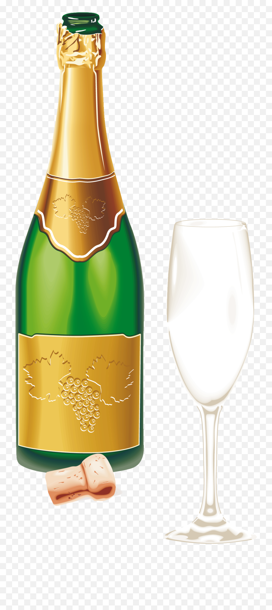 Sparkling Wine From A Bottle Png Image - Bottle Of Champagne Png,Wine Transparent Background