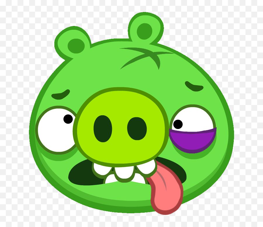 Hurt Pig - Pig Angry Birds Sprites Full Size Png Download,Angry Bird Png