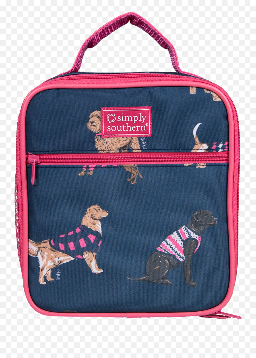 Simply Southern Signature Dog Print Lunch Bag - For Teen Png,Dog Print Png