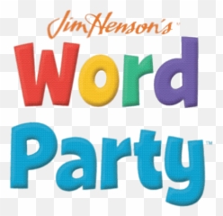 Word Party Logo Transparent Png - Stickpng Word Party Word Wally,Party Transparent