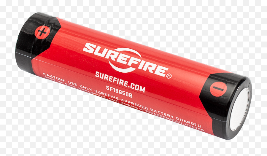 Surefire Micro Usb Lithium Ion Rechargeable Battery - Sf18650b Surefire 18650 Battery Png,Lithium Icon Battery Top Cap Assembly