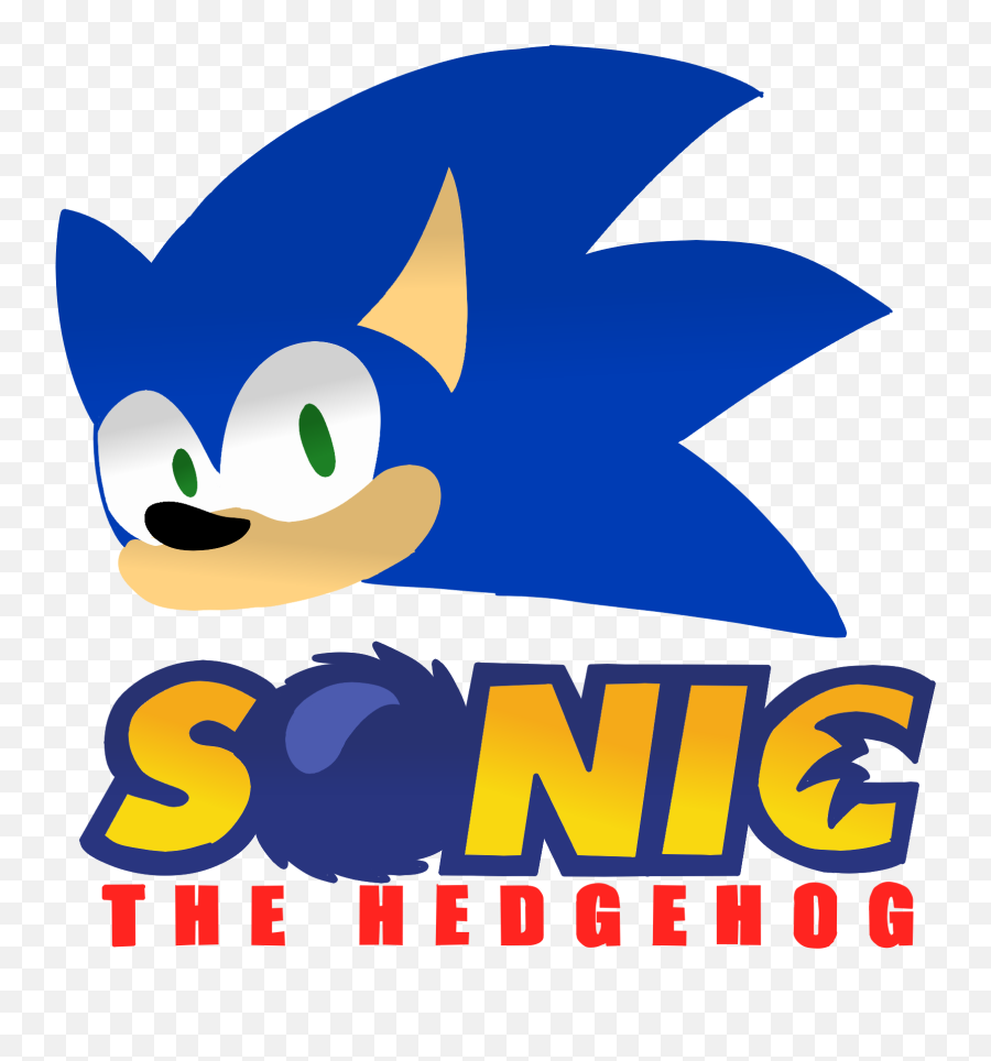 A Cool Sonic Logo By Uiamatrap Sonicthehedgehog - Cartoon Png,Sonic The Hedgehog Logo