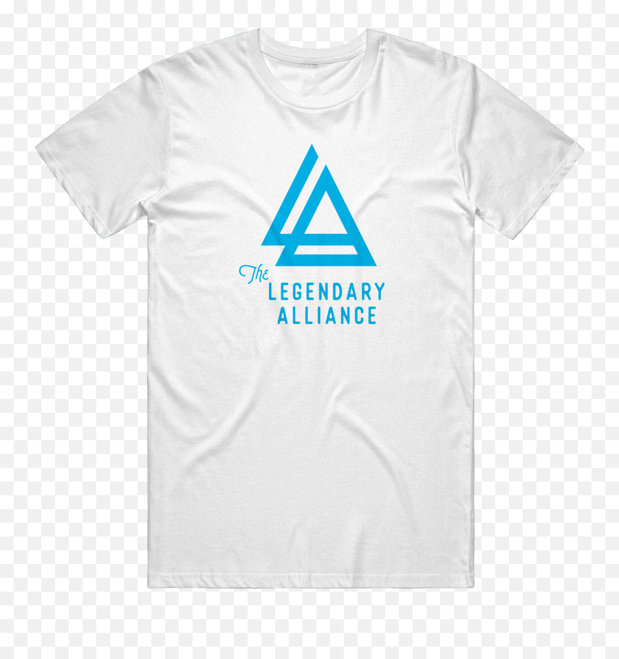 Legendary Alliance Logo Tee - White Outline Of T Shirt Png,Arma Logo