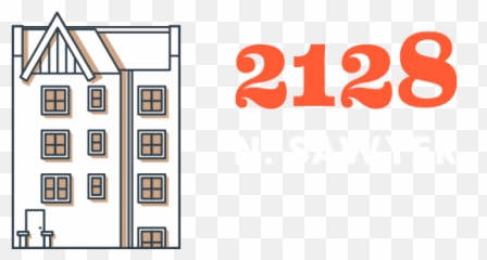 Map And Directions To 2128 N Sawyer In Chicago Il - Vertical png
