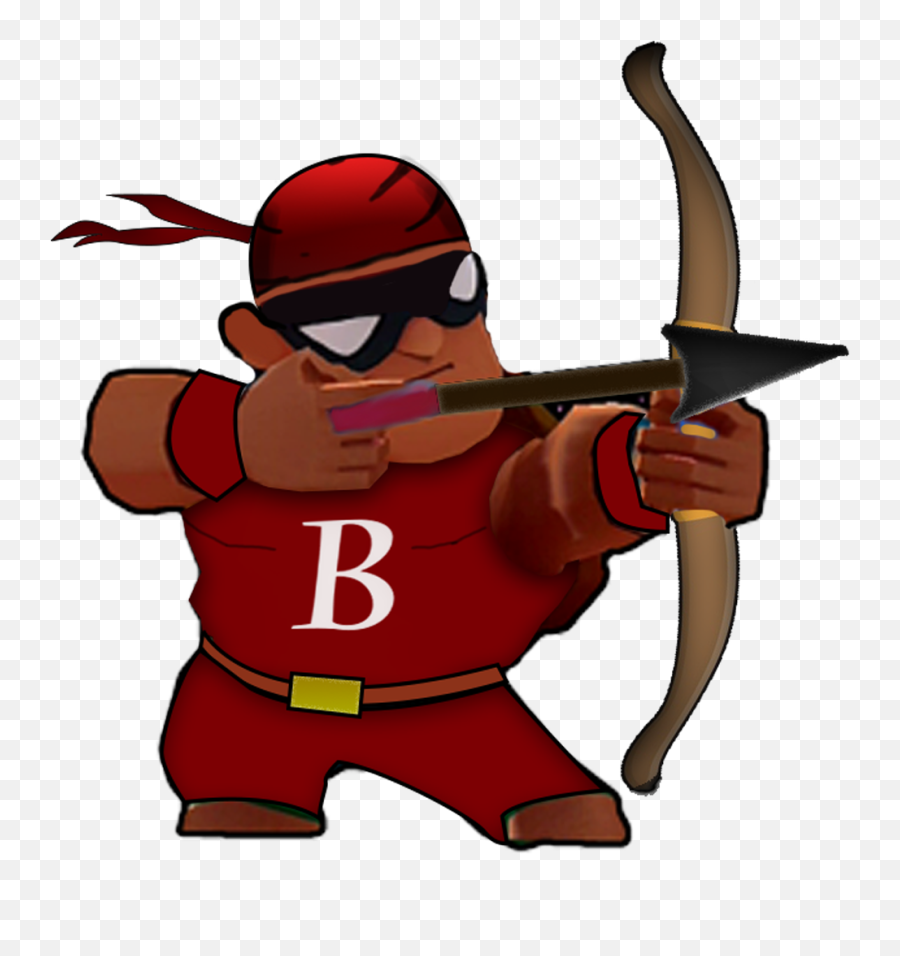 Superhero Skin Concept For Bo Brawlstars - Personaggi Di Brawl Stars Png,Clickbait Arrow Transparent