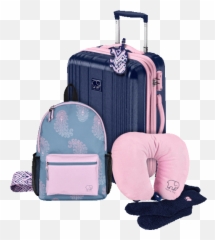 Market - Ivory Ella By Conair 6 Piece Spinner Travel Set png