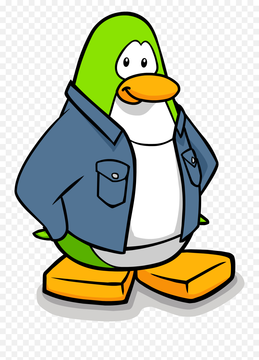 Club Penguin Back - Club Penguin Characters Png,Penguin Aim Icon
