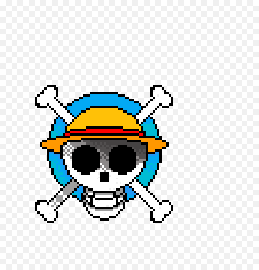 One Piece Logo Pixel Art by m0ng1990 on DeviantArt