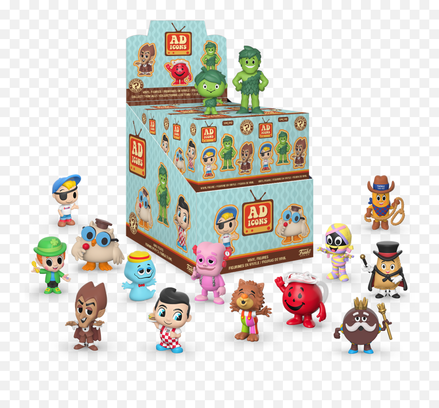 Ad Icons Mystery Minis Funko - Ad Icons Funko Pop Minis Png,Toy Box Icon