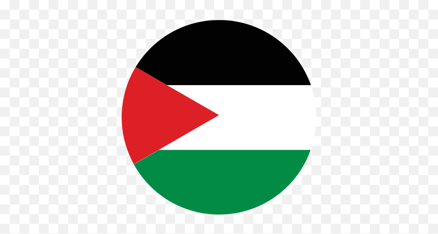 Palestine Asia Circle Country Flag Nation National Icon - Free Country Flags In Circles Png,Country Flag Icon