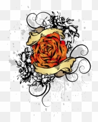 Download T - Shirt Tattoo Flash HeartShaped Sleeve Sleeves Colored Transparent png