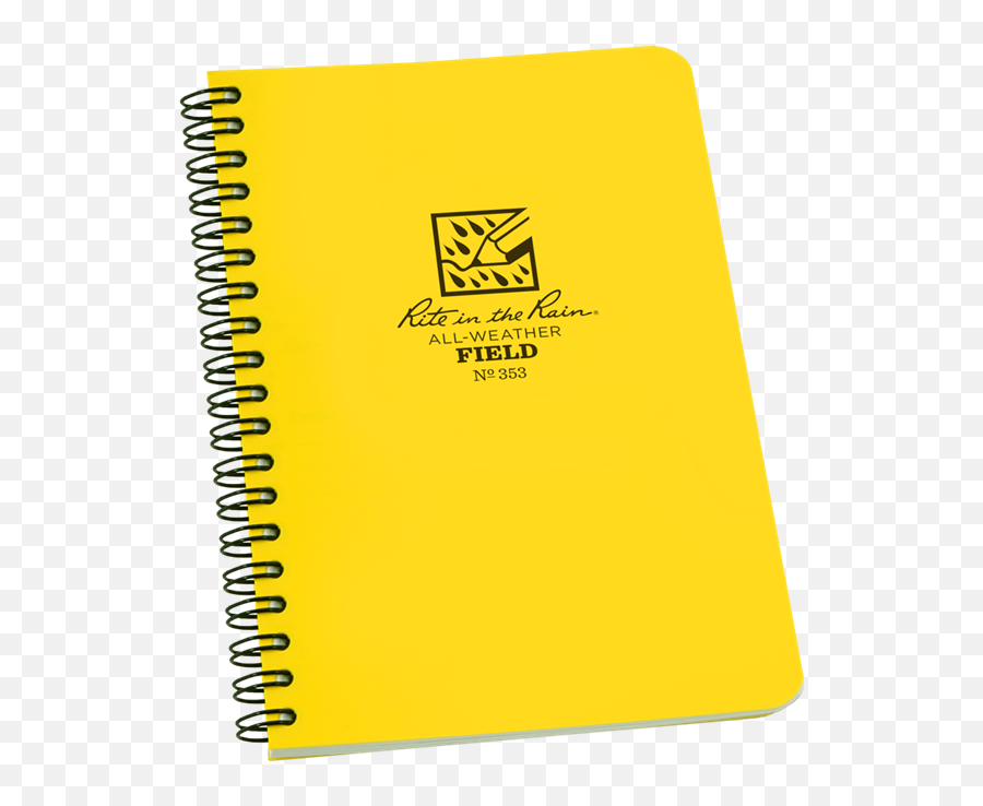 Notebook Clipart Yellow - Rite In Rain Notebook Png,Composition Notebook Png