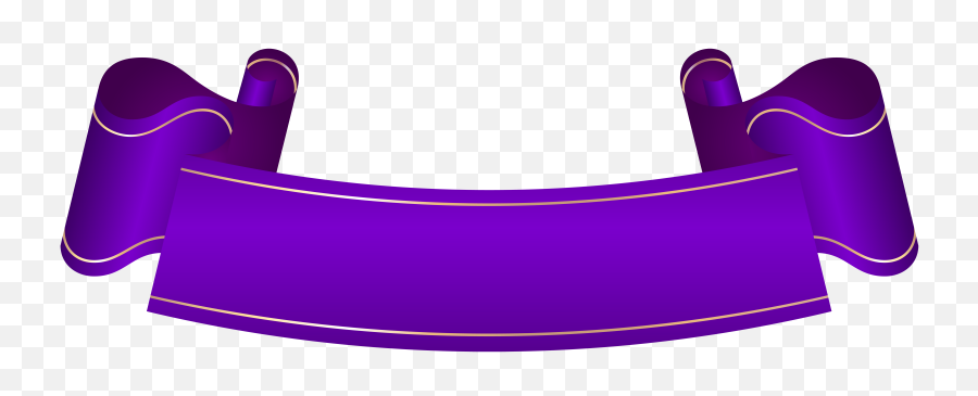 Library Banner Transparent Clip - Purple Ribbon Banner Png,Purple Ribbon Png