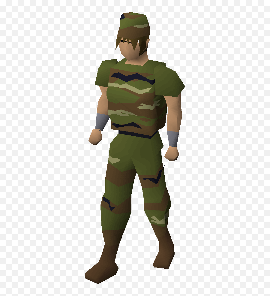 Camouflage Outfit - Osrs Wiki Runescape Santa Hat Png,Icon Camo Helmet