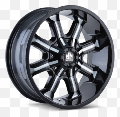 Mayhem Beast - 8102 20x9 8x180 0et 1241cb Black Wmilled Spokes Mayhem Beast Wheels Png,Footjoy Icon 2014 Shoes