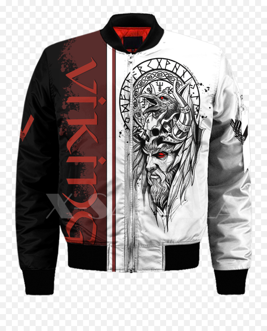 Tattoo Symbol Viking Armor Fenrir Dragon 3d Bomber Jackets - Custom Bomber Jacket Designs Png,Icon Armor Jacket