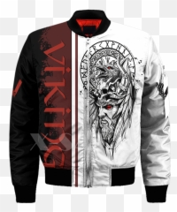 Tattoo Symbol Viking Armor Fenrir Dragon 3d Bomber Jackets - Custom Designs png