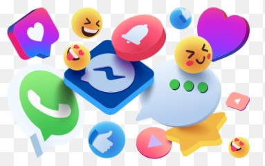Adsocial Media And Email Marketing Integration - Icon Flying Png