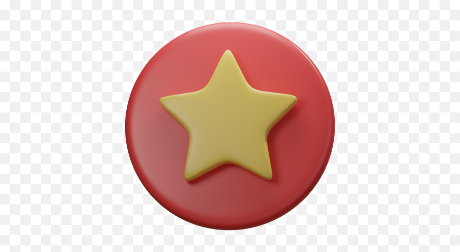 Premium Star Badge 3d Illustration Download In Png Obj Or - Solid,Star Icon Vector Free