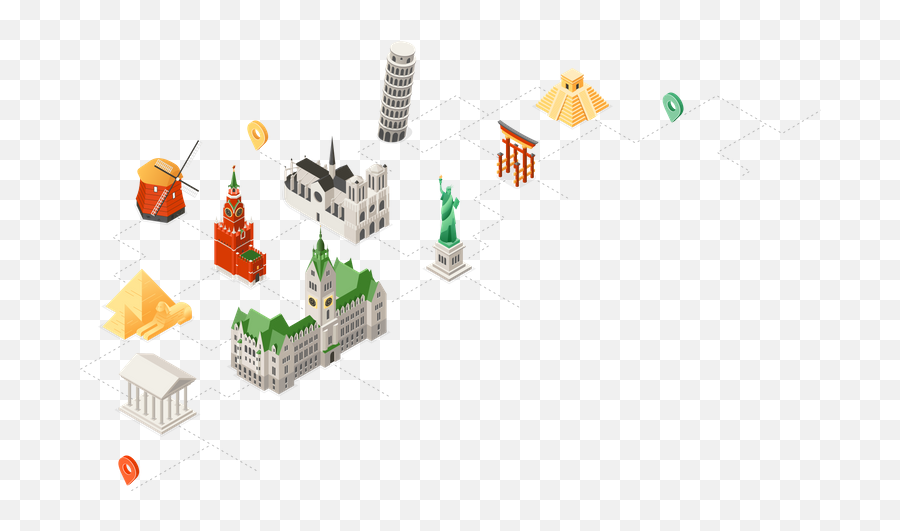 Best Premium Travel Across World Illustration Download In - Vertical Png,World Travel Icon