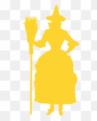 Witch Silhouette - Illustration png