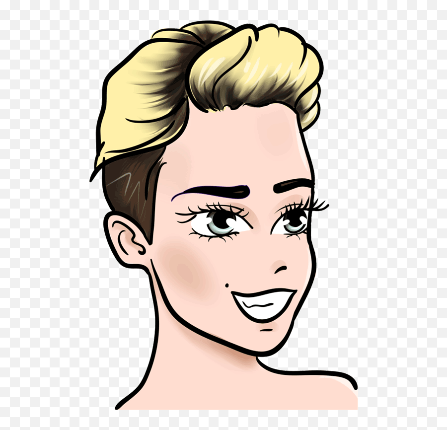 Learn How To Draw Miley Cyrus - Miley Cyrus Easy Drawing Png,Miley Cyrus Png