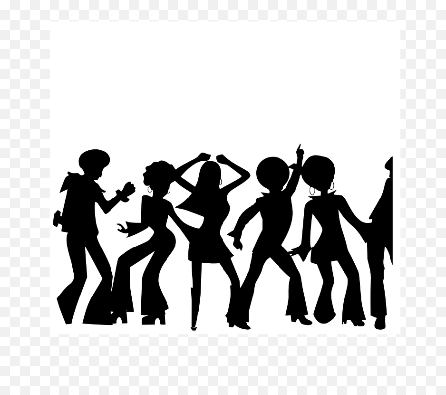 Disco People Dancing - Free Vector Graphic On Pixabay Transparent Disco Dancer Silhouette Png,Dancers Png