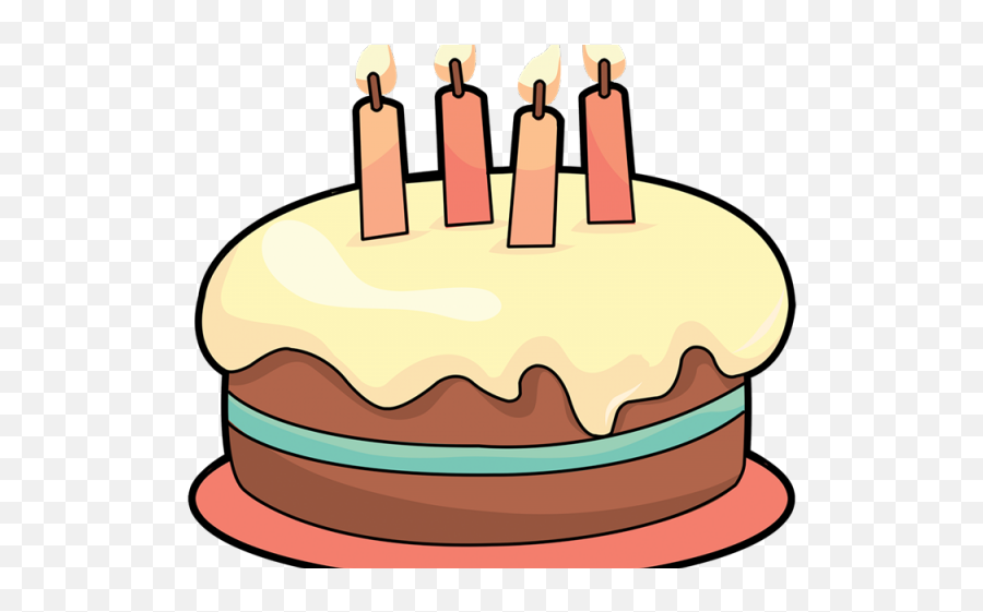 Cake Clipart Chocolate - Small Cartoon Birthday Cake Png,Birthday Cake Clipart Transparent Background