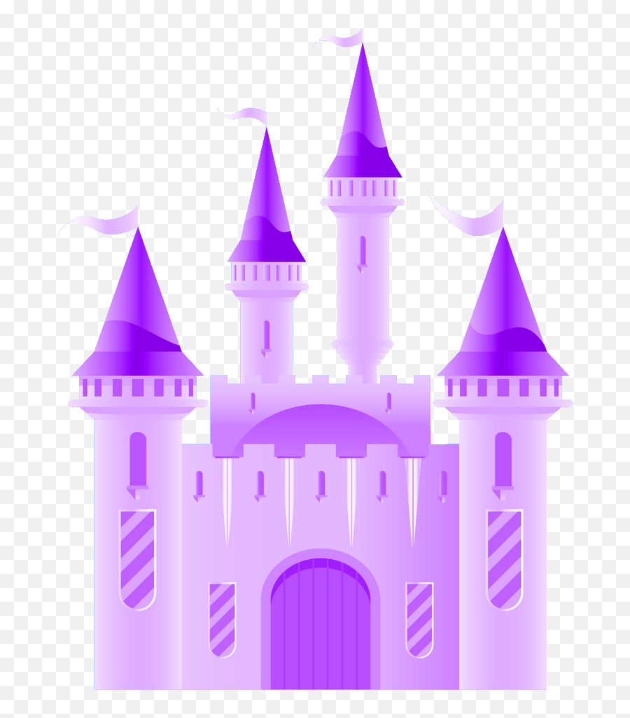 Fairytale Clipart 3d Castle - Purple Castle Clipart Png,Fairytale Png