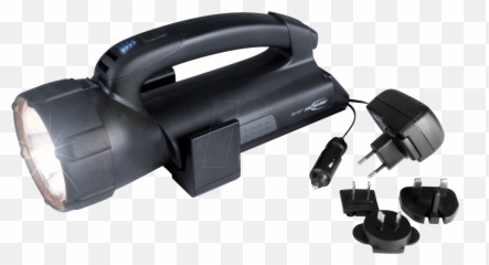 Battery - Powered Handheld Searchlight Beam Range 1500 M Meta System Defcom 3 Png,Searchlight Png