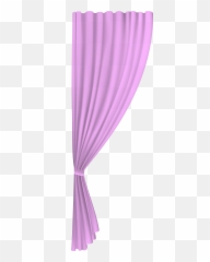 Library Of Pink Curtains Picture - Transparent png
