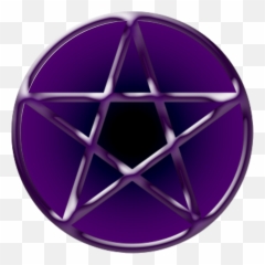 Pentacle Png Transparent Images - Purple Pentagram