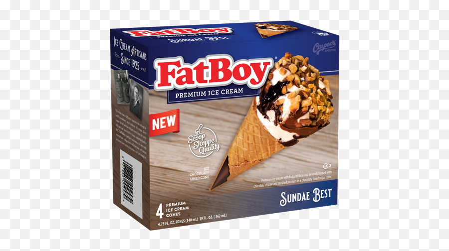 Fatboy Ice Cream - Fatboy Ice Cream Png,Ice Cream Cone Transparent