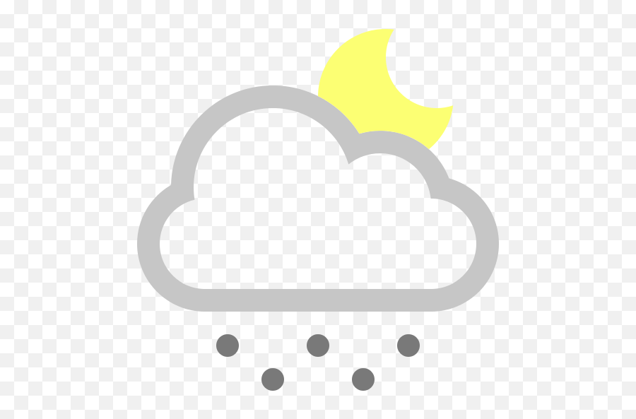 Cloud Icon Myiconfinder - Heart Png,Night Clouds Png