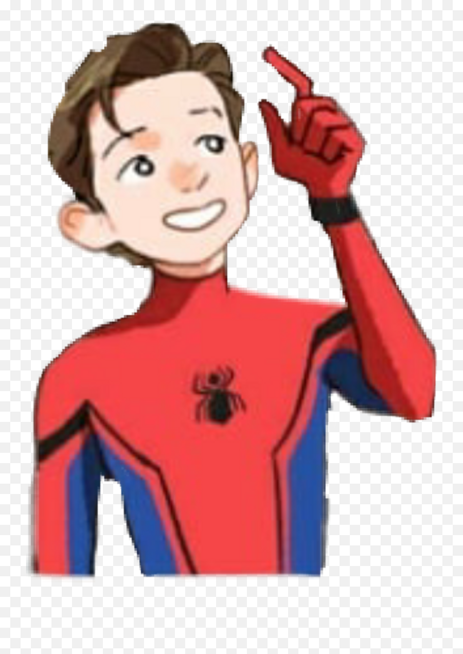 Tom Holland Tomholland Thomasstanleyholland Spider - Drawing Tom Holland Animated Png,Cute Spider Png