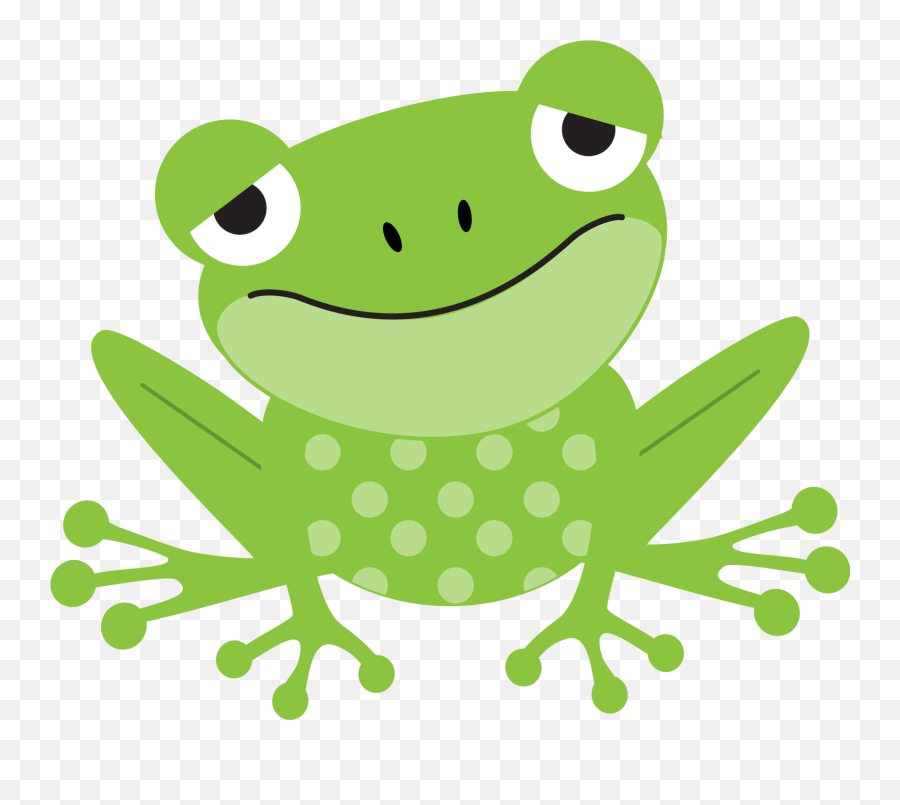 Frog Clipart Png Picture - Clip Art Cute Frog,Frog Clipart Png