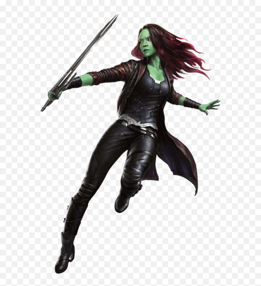 Gamora Png Image Transparent Background - Gamora Infinity War Costume,Gamora Transparent