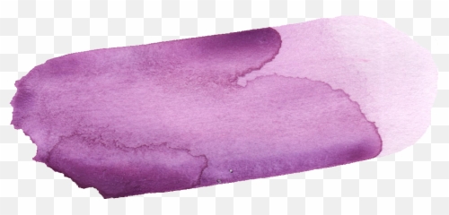 24 Purple Watercolor Brush Stroke - png