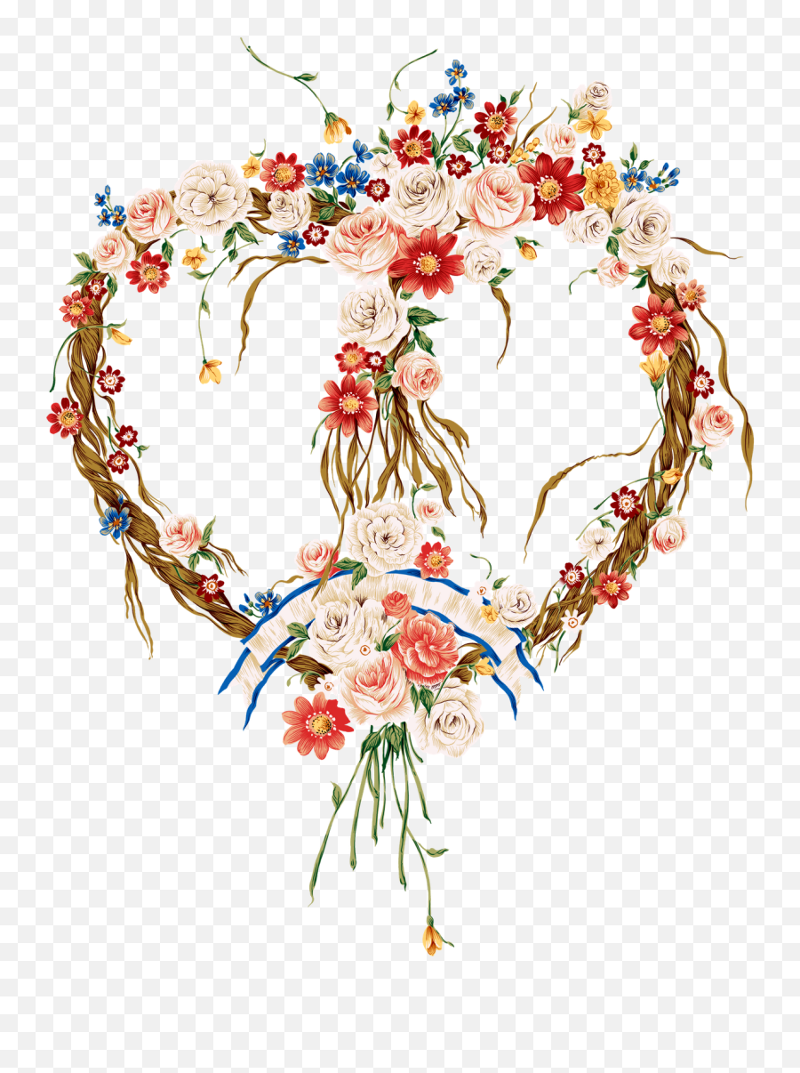 Floral Design Png - Hunkie Beautiful Flowers,Floral Wreath Png