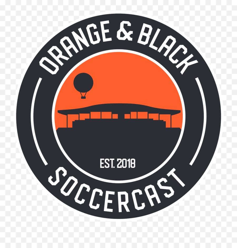 Orange U0026 Black Soccercast Png Transparent Background