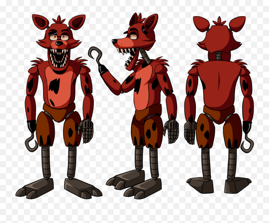 Download Hd Fnaf World Five Nights - Fnaf 1 Foxy Full Png,Fnaf Png