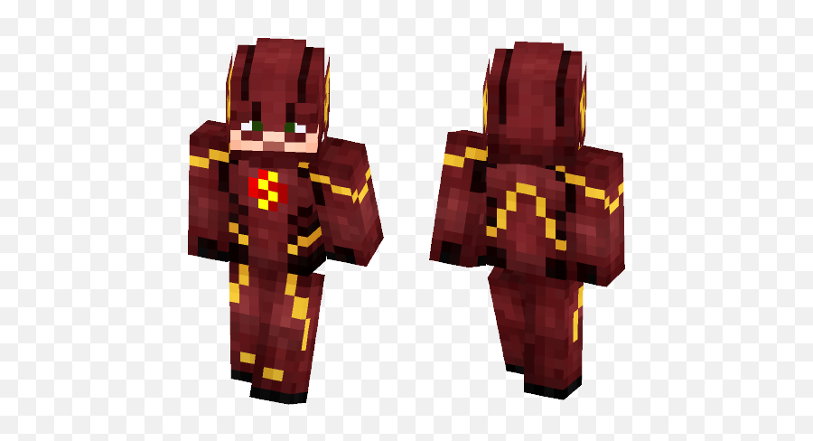 Download The Flash Cw - Barry Allen Minecraft Skin For Free Flash Minecraft Skin Png,The Flash Png