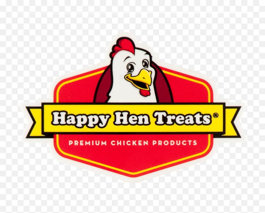 Happy Hen Treats Stickers - Happy Hen Logo Png,Chicken Logo