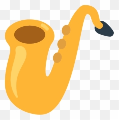 Saxophone Emoji Clipart Free Download Transparent Png - Emoji Png