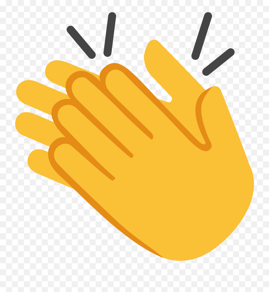 Clapping Hands Emoji Png Graphic Free - Clipart Applause,Clap Png