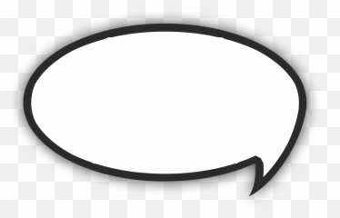 Download Comic Book Bubble Text - Elipse Circle png