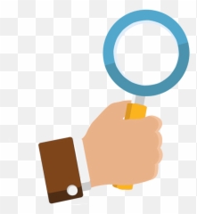 Transparent Green Magnifying Glass - Logo Png